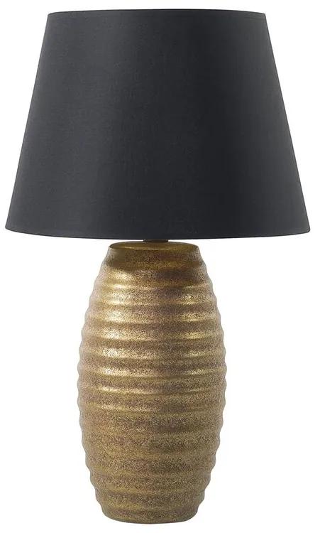 Lampada da tavolo in color oro EBRO Beliani