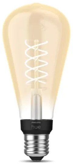 Lampadina LED dimmerabile Philips Hue WHITE FILAMENT ST72 E27/7W/230V 2100K