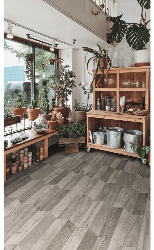 Marazzi Group Rettificato 11x54 "Treverksoul" Grey Chevron