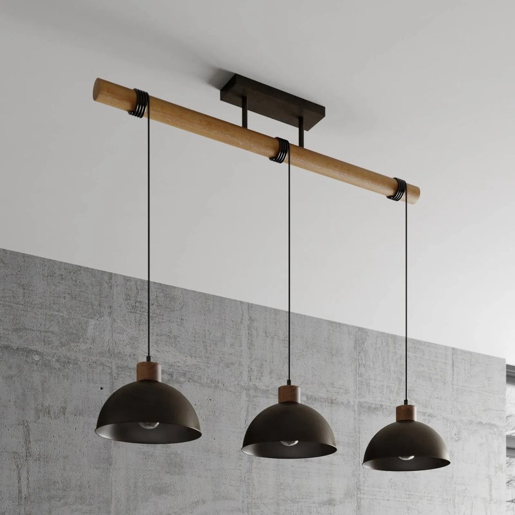 Lindby Holgar lampada a sospensione a 3 luci