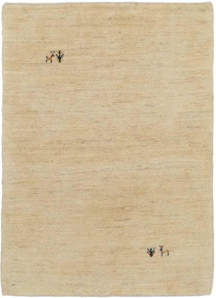 Gabbeh Tappeto 100x140 (Iran) Annodato A Mano
