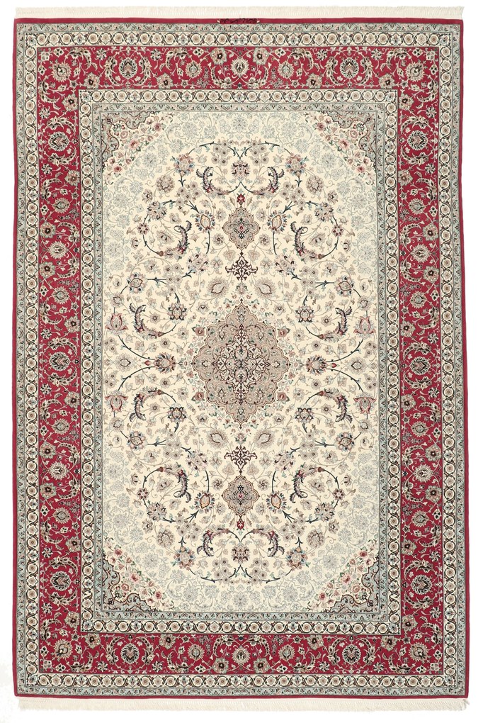 Isfahan Tappeto persiano 310 x 200 (Iran) Annodato A Mano