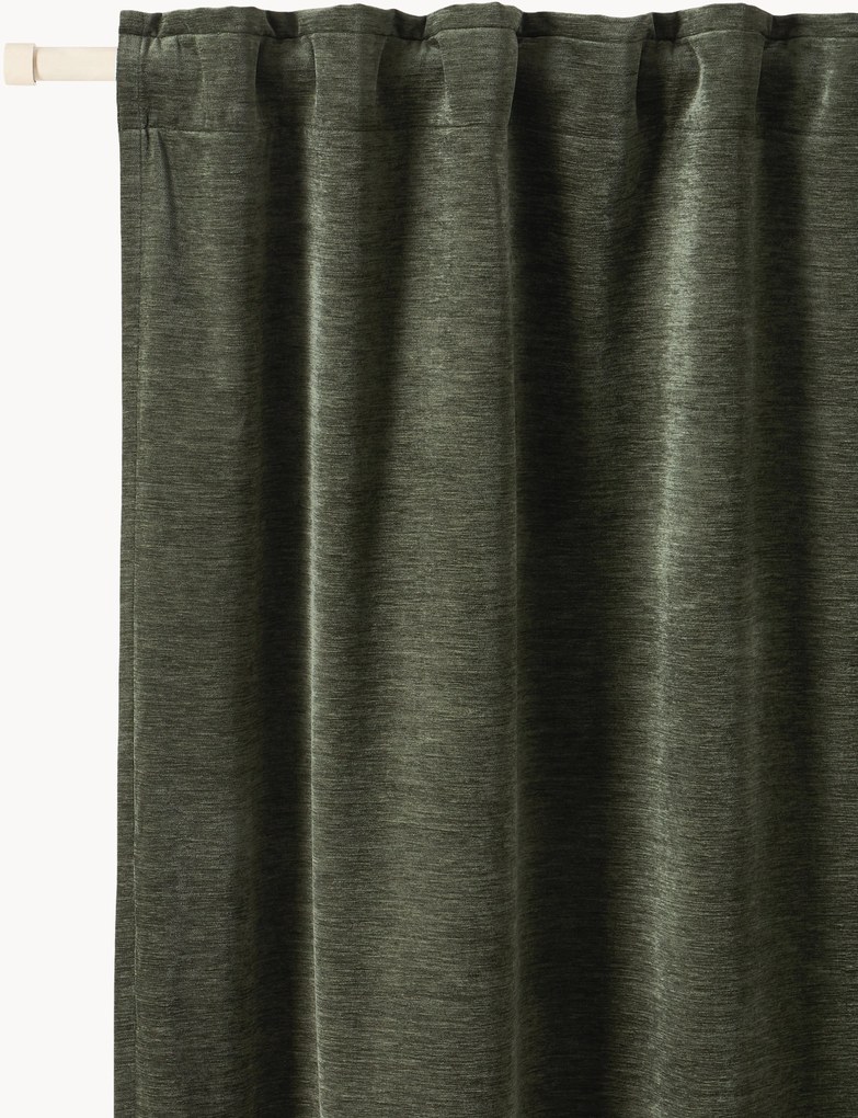 Set di 2 tende oscuranti totali con multibanda Sandra, larg. 130 cm