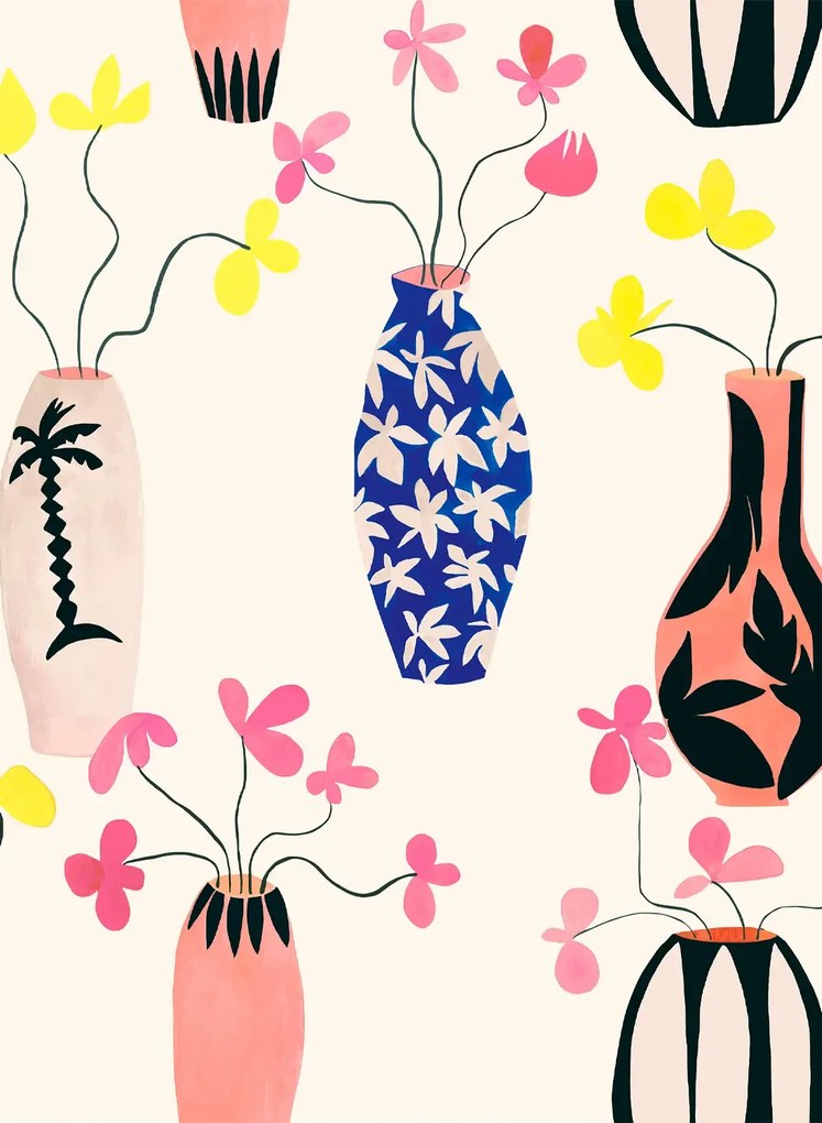 Coordonne Carta da parati Vase Of Paradise - 8000064N