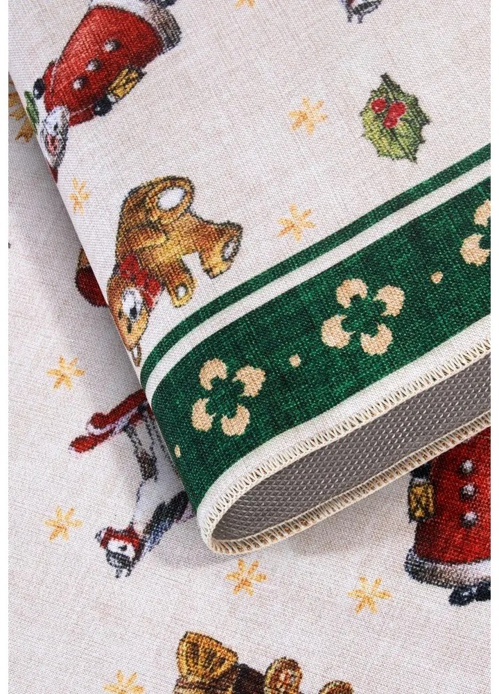 Tappeto verde con motivo natalizio 160x230 cm Green Christmas - Villeroy&Boch