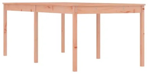 Tavolo da Giardino 203,5x100x76cm in Legno Massello di Douglas