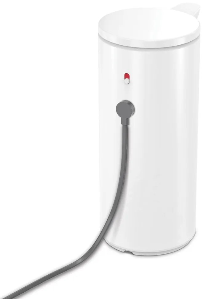 Dispenser di sapone bianco in metallo touchless 266 ml - simplehuman