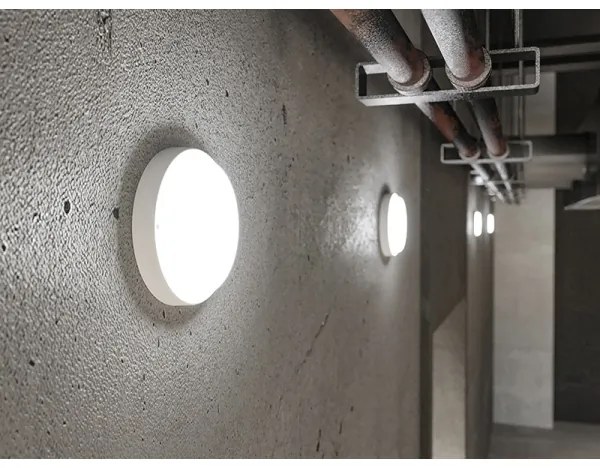 Applique da esterno a LED 9W/230V IP54, bianca