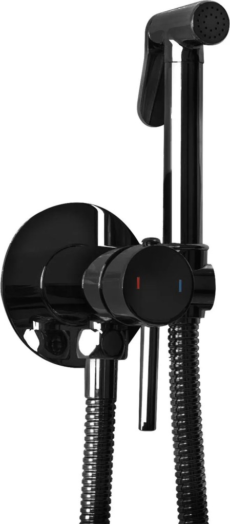 Rubinetto bidet Rea  Lungo Loop Black Metallic