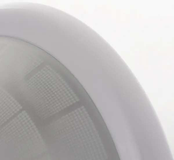 Ecolite WHST78-BI - Plafoniera da esterno con sensore VERA 2xE27/60W/230V IP44