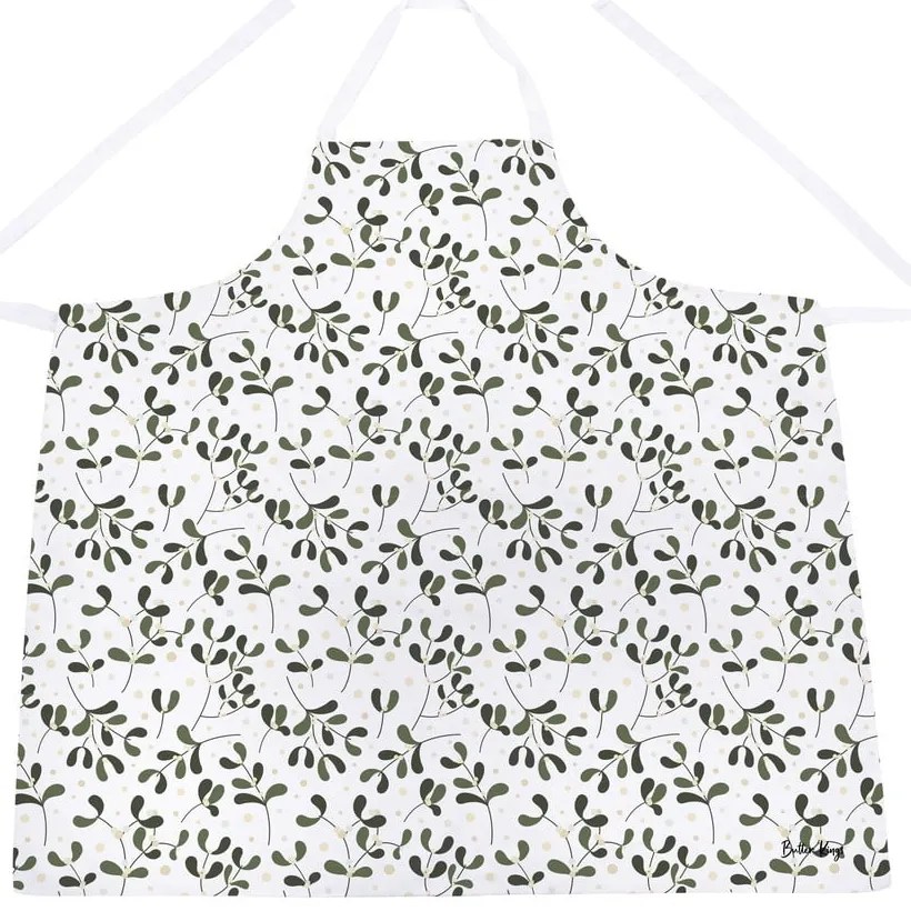 Grembiule in cotone Santa Likes Mistletoe – Butter Kings