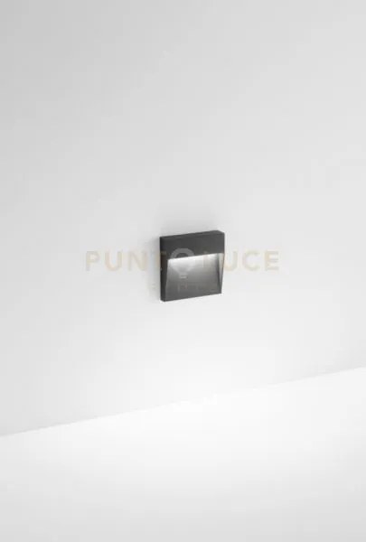 Free square segnapasso da esterno 4000k 180lm 3w ip54 antracite