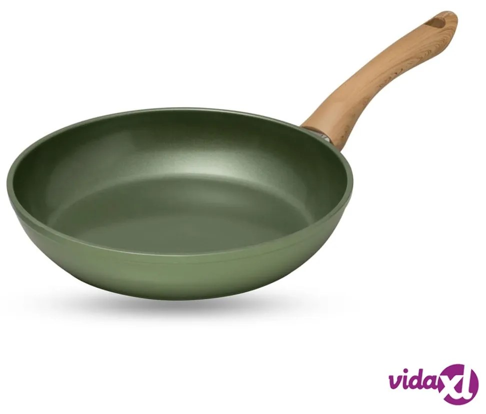 Just Vegan Padella ECO CeraVegan 24 cm Alluminio Verde