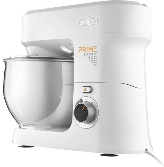 Sencor - Robot da cucina con ciotola in acciaio inox, 1000 W/230 V, bianco
