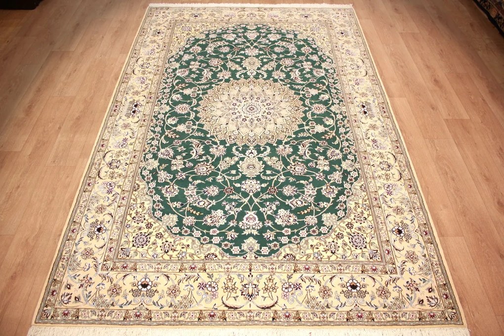 Nain Tappeto 200x320 (Iran) Annodato A Mano