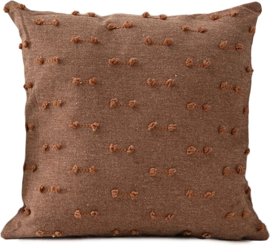 Federa decorativa 43x43 cm Tuffet – Mioli Decor