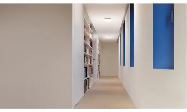 STEINEL 52508 - Plafoniera LED con sensore RS LED M2 LED/9,5W/230V cromo