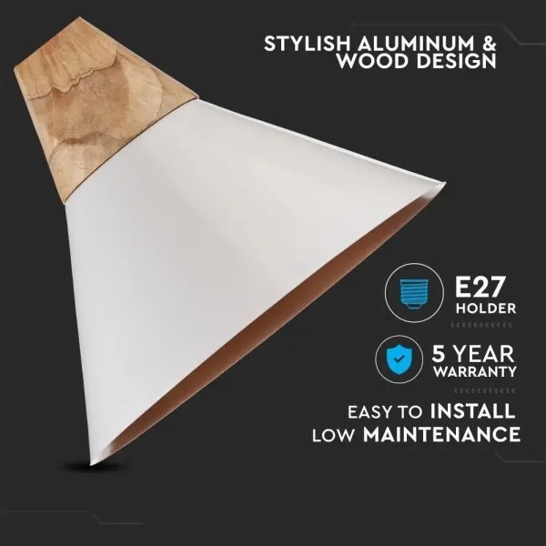 Lampadario a sospensione con filo 1xE27/60W/230V