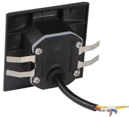 Kanlux 39127 - Apparecchio LED per scale EXIN LED/2,5W/230V 3000K IP65 nero hr.