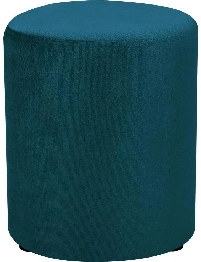 Pouf VEX Ø 36 cm turchese