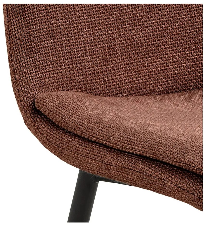 Sedia da pranzo color terracotta Becca – Actona