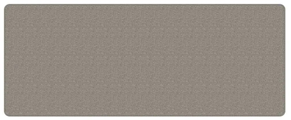 Tappeto Corsia Aspetto Sisal Argento 80x200 cm