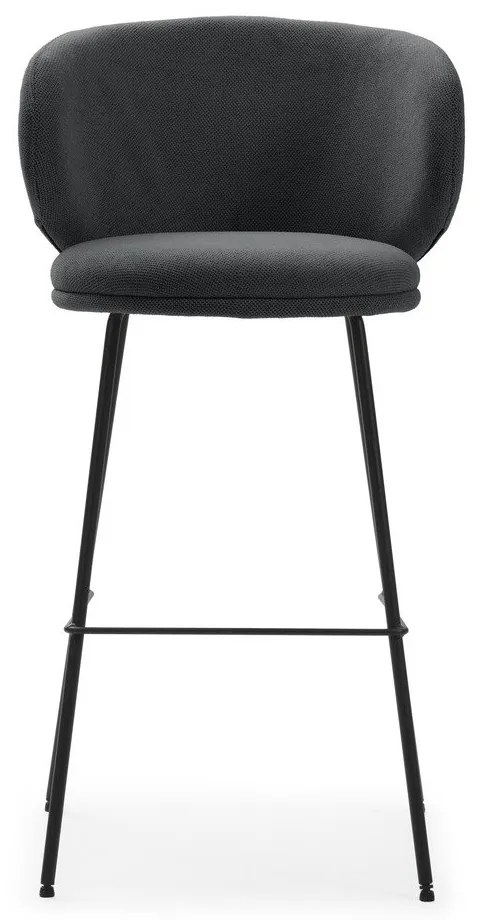 Set di sbagelli da bar in grigio scuro 2 pz (altezza della seduta 65 cm) Rush – Marckeric