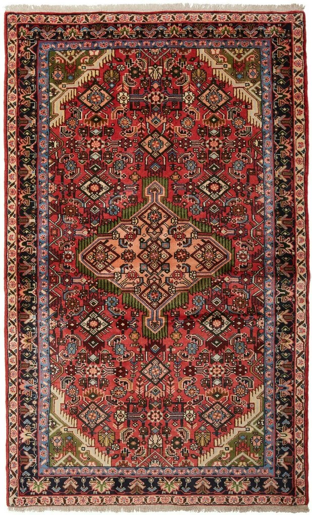 Hamedan Tappeto 120 x 200 (Iran) Annodato A Mano