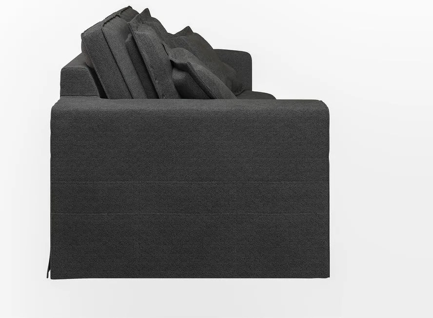 Divano nero 196 cm Nora – Ropez