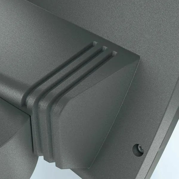 Steinel 012076 - Lampada da esterno LED con sensore XLED curved LED/10,5W/230V IP44