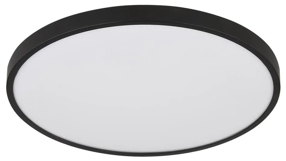 Globo 41566-15S - Plafoniera LED NIELSEN LED/15W/230V diametro 23 cm nero