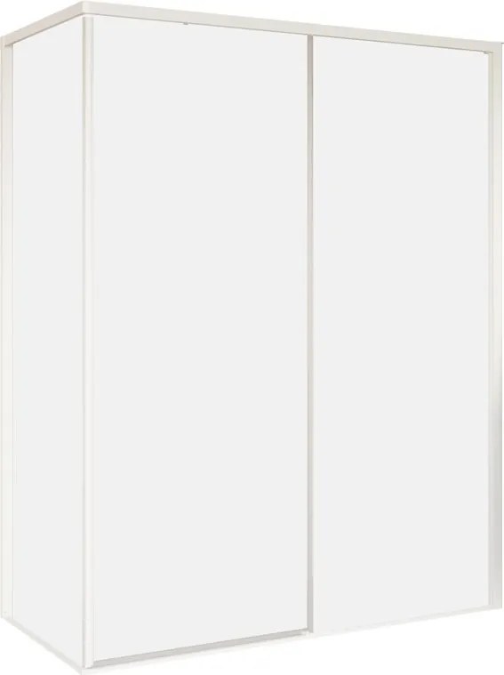 Lato fisso per box doccia Top H 200cm X 73-75cm sx Sp. 8 mm vetro trasparente profilo cromo