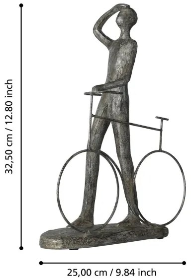 Eglo 427398 - Decorazione SIOCON 32,5x25 cm resina