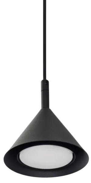 Lampadario a sospensione con filo ETNA 3xGX53/10W/230V nero