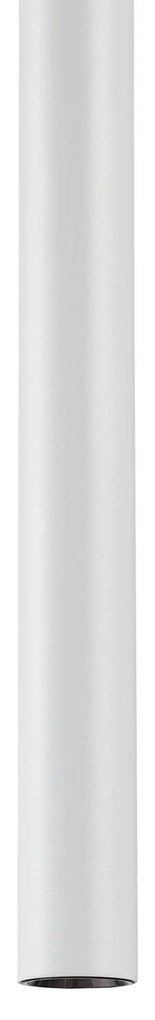 Lindby Sistema a binario 48V Lumaro, pendente, lampadina tubolare, a 5 luci, bianco,