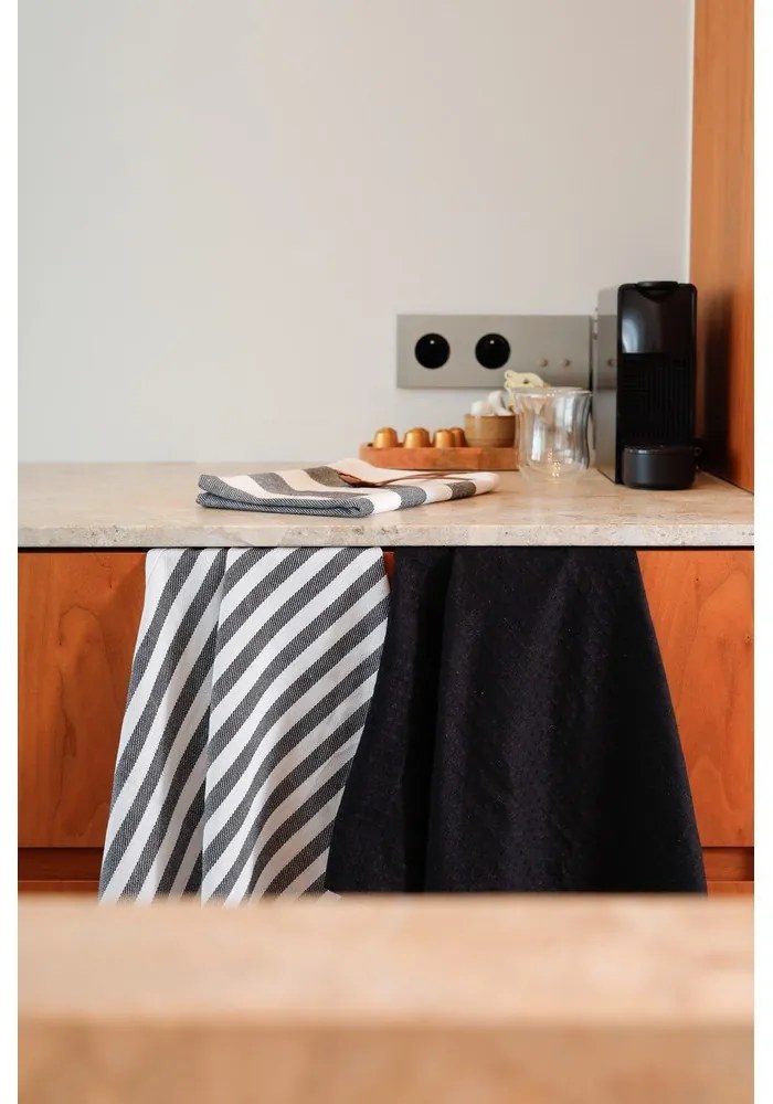 Set di strofinacci in cotone 3 pz 51x74 cm Marra – Tiseco Home Studio