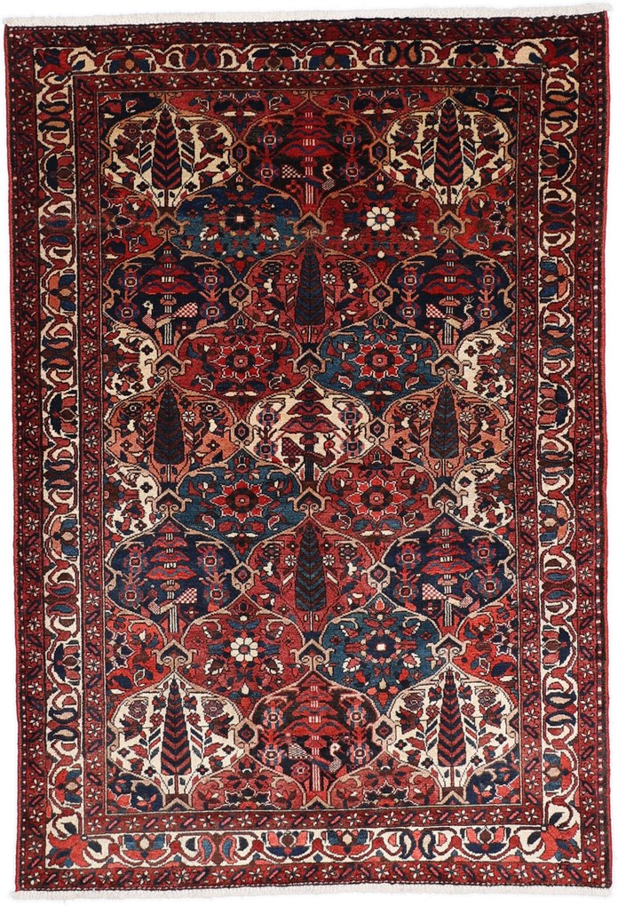 Bakhtiar Tappeto persiano 220 x 150 (Iran) Annodato A Mano