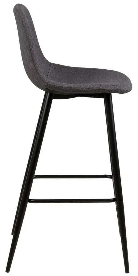 Sgabello da bar nero e grigio 101 cm Wilma - Actona