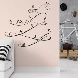 Adesivi murali - Sport invernali | Inspio