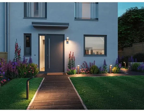 Paulmann 94747 - LED/7,5W IP44 Lampada da esterno con sensore KULMA 230V