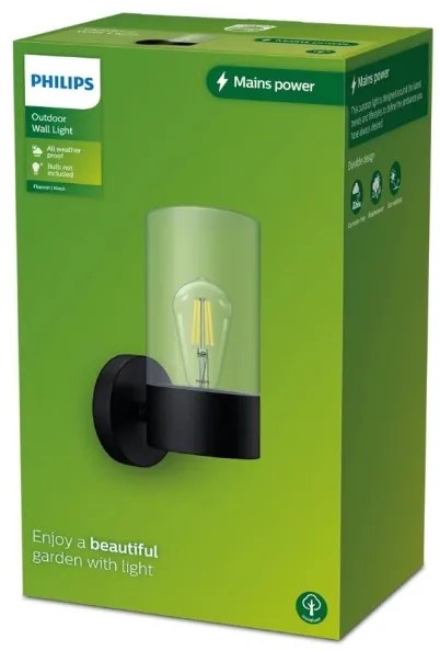 Philips - Applique da esterno FLAREON 1xE27/25W/230V IP44