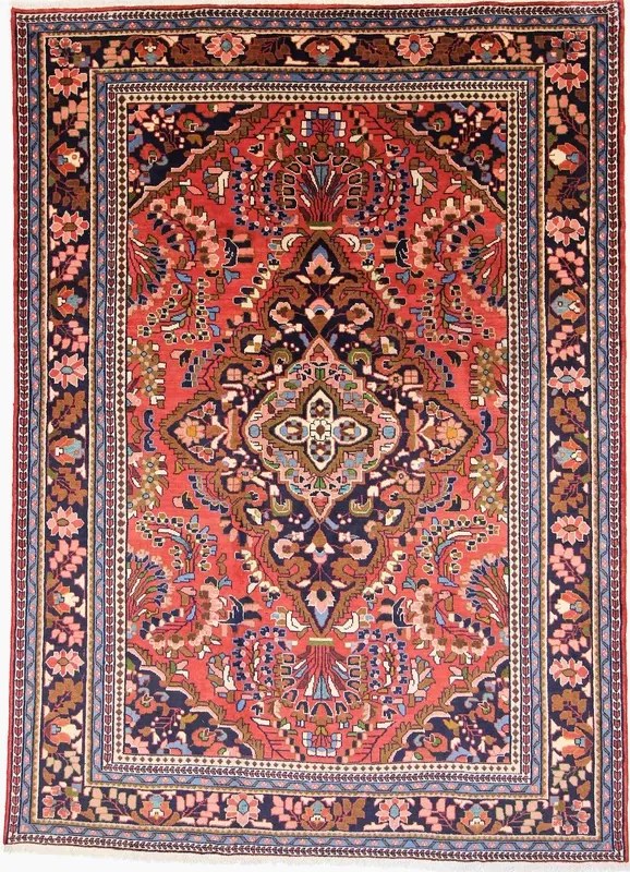 Lilian Tappeto persiano 220x300 Rosso (Iran) Annodato A Mano