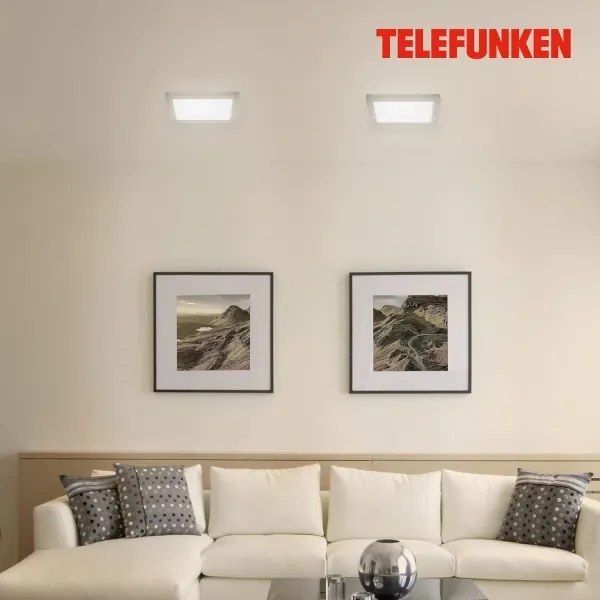 Telefunken 309602TF - LED RGBW Plafoniera LED/18W/230V 2700-6500K WiFi