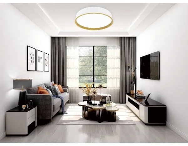 Top Lampada - Plafoniera LED dimmerabile DEKOR LED/51W/230V + +TC bianco/beige