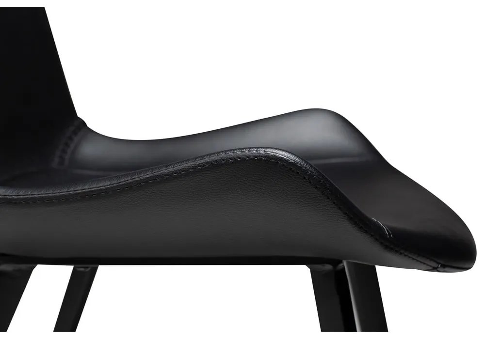 Sedia da pranzo in similpelle nera DAN-FORM Danimarca Hype - DAN-FORM Denmark