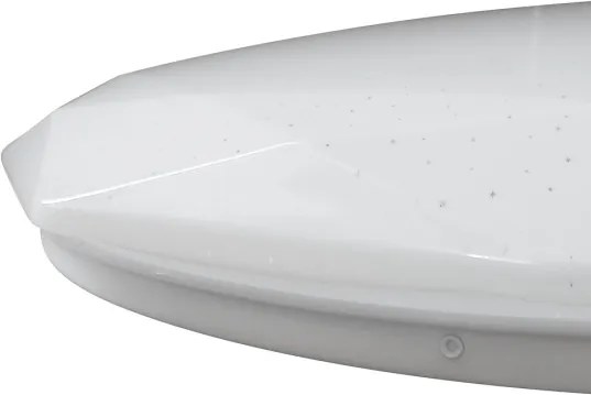 Plafoniera LED dimmerabile HEX LED/72W/230V 3000-6000K Ø 50 cm bianco + telecomando