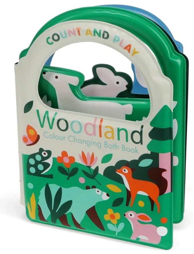 Giocattolo interattivo Colour changing bath book Woodland - Rex London