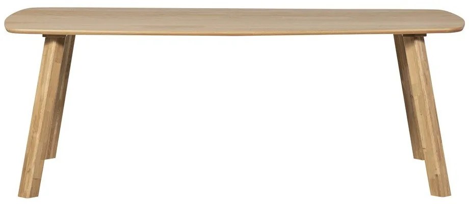 Tavolo da pranzo in rovere massiccio 100x180 cm Tablo – WOOOD