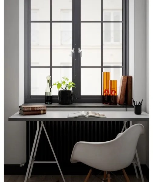 ByRydens 2820570-5512 - Lampada da tavolo FLAKE 1xE27/8W/230V marrone/fumé