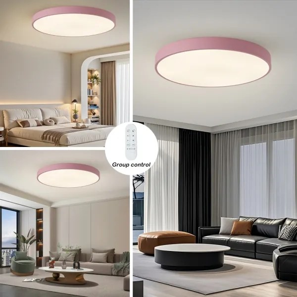 Brilagi-LED Lampada dimmerabile POOL SMART LED/128W/230V 100 cm Wi-Fi Tuya+telecomando rosa